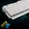 Zebronics Zeb-Transformer Gaming Keyboard and Mouse Combo (USB, Braided Cable) White with Silver - Image 4
