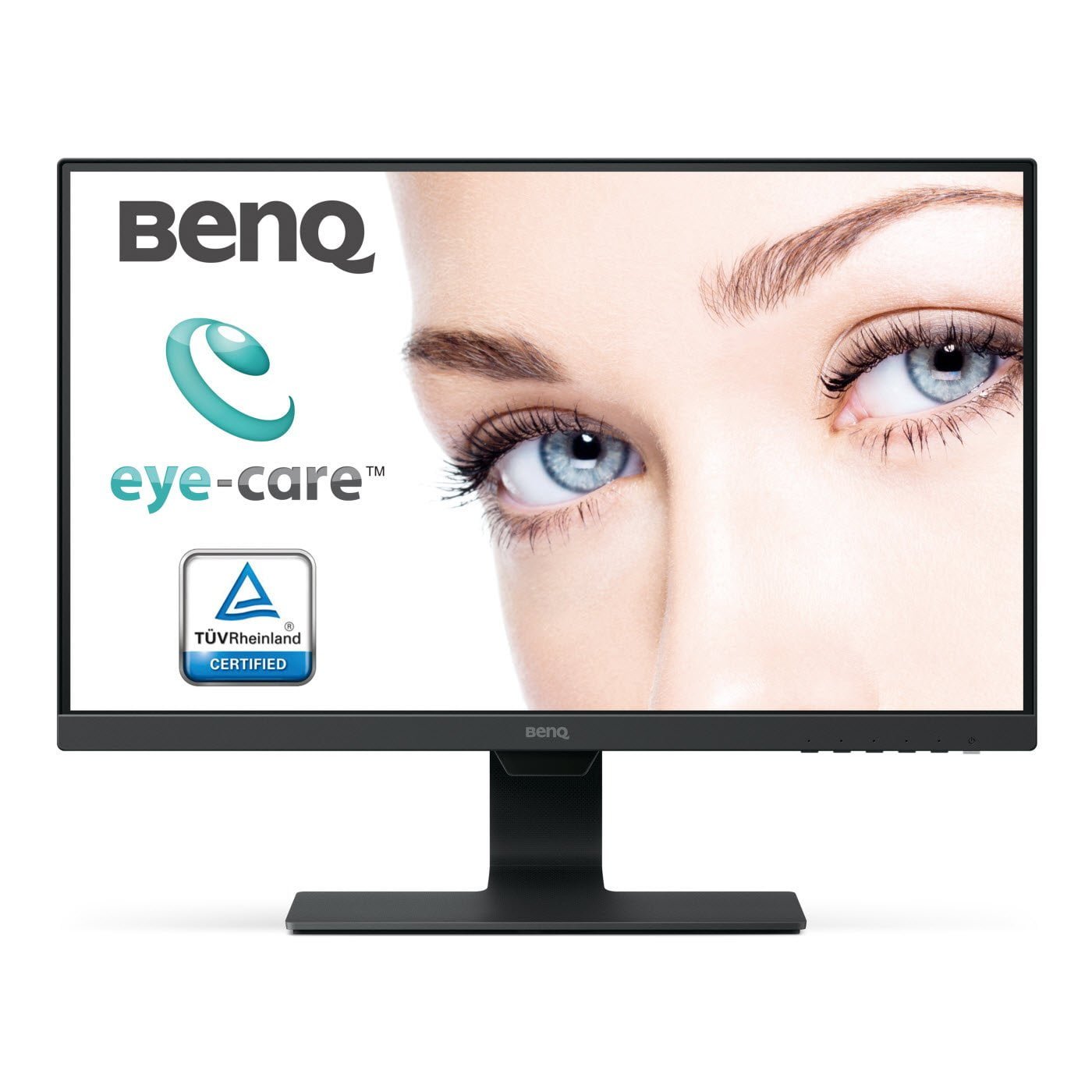 BenQ GW2480 24-inch (60.5 cm) 1080p FHD Eye-Care Monitor IPS Panel,  Ultra-Slim Bezel, 60Hz, Brightness Intelligence, 1Wx2 Speakers, Tilt, HDMI,  VGA, Display Port, Cable Management, Flicker-Free - IT PORTAL
