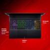 Acer Nitro 5 Gaming Laptop/12th Gen Intel Core i7-12700H Processor 14core/15.6"(39.6cm) FHD 144Hz Display(16GB/512GB SSD/1TB HDD/RTX 3050Ti Graphics/Windows 11/RGB),AN515-58 + Xbox Game Pass Ultimate - Image 8
