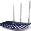 TP-Link AC750 Dual Band Wireless Cable Router, 4 10/100 LAN + 10/100 WAN Ports, Support Guest Network and Parental Control, 750Mbps Speed Wi-Fi, 3 Antennas (Archer C20) Blue, 2.4 GHz - Image 2