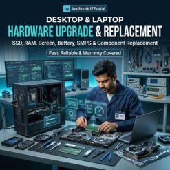 desktop and laptop hardware upgrade service by Aadhunik ITPortal