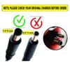 19.5V 4.62A 90w Replacement Laptop Adapter/Charger Pin Size 7.4 x 5.0 mm for Dell Inspiron 330-4279, 330-4280, 330-4281, AD-90195D, ADP-50HH, ADP-65AH B (Power Cord Included) - Image 2