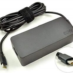 Lenovo GX20P92532 65W AC Adapter/Charger with Power Cord for Select Models of Lenovo (Type-C Pin)