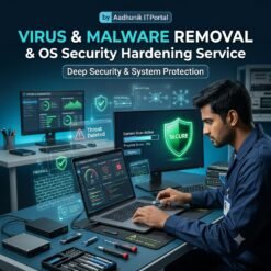 computer virus and malware removal service by Aadhunik ITPortal