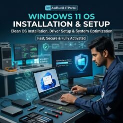 Windows OS clean installation service by Aadhunik ITPortal