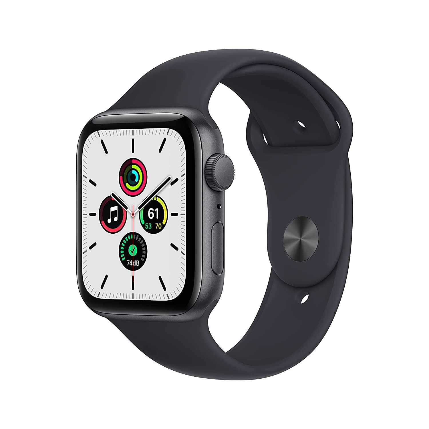 Apple Watch SE (GPS, 44mm) – Space Grey Aluminium Case with ...