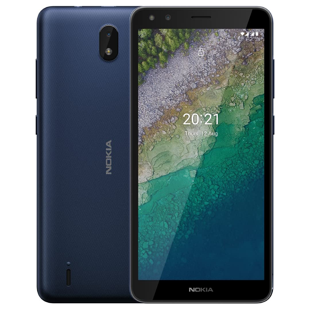 Nokia C01 Plus 4G, 5.45” HD+ Screen, Selfie Camera with Front