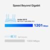 TP-Link WiFi 6 AX1500 Mbps Archer AX10,Smart WiFi,Triple-Core CPU, Gigabit, Dual-Band OFDMA, MU-MIMO, Compatible with Alexa, Wireless Router,Black - Image 6