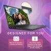 Dell Inspiron 3520 Laptop, 12th Gen Intel Core i5-1235U Processor, 8GB, 512GB SSD, 15.6" (39.62cm) FHD Display, Win 11 + MSO'21, Backlit Keyboard, 15 Month McAfee, Silver, Thin & Light- 1.65kg - Image 4