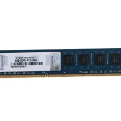 Consistent 8GB DDR3 1600MHz Desktop RAM (Memory) U-DIMM | Long-DIMM | DT PC3-1600 Single Channel Memory with 3 Years Manufacturer Warranty (Made in India)