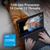 ZEBRONICS PRO Series Z NBC 4S, Intel Core 12th Gen i5 Processor 16GB RAM & 512GB SSD Laptop, 15.6 Inch (39.6CM), IPS 180° Display, Dolby Atmos, 38.5Wh Large Battery, Windows 11, Midnight Blue,1.76 Kg - Image 5