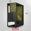 Zebronics Zeb-Agojie Gaming Cabinet - Image 4
