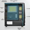 Zebronics Zeb-Agojie Gaming Cabinet - Image 6