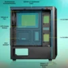 Zebronics ZEB-Atomic Premium Cabinet - Image 6