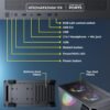ZEBRONICS ZEB-VOXEL Premium Gaming Cabinet - Image 6