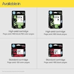 Alternative view of HP 680 Ink Cartridges Black + Colour Combo Pack