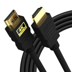 Sounce 1.5 Meter High-Speed HDMI Cable - Hdmi Arc Enabled | 64 Gbps | 4K 120Hz | 1080P 240Hz | Strong & Durable | Supports Up To 32 Audio Channels | Gold Plated | 1.5 Meter, Black (Pack of 1)