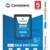 Consistent SSD 256GB 2.5 Inch SATA Internal SSD - Read: 550MB/s & Write: 500MB/s - Solid-State Drive 5 Year Warranty (256, GB) - Image 5