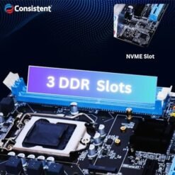 Alternative view of Consistent DDR3 Motherboard CMB H61 with NVME Slot Visit the Consistent Store
