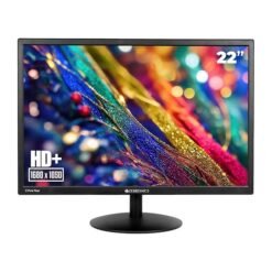 Zebronics EA122 LED Monitor with HD+ 1680x1050, 2000000:1 Contrast Ratio (Dynamic), 250cd/m² Brightness (max), Wall Mountable, Dual Input HDMI & VGA, 16:10 Aspect Ratio, 16.7M Colors