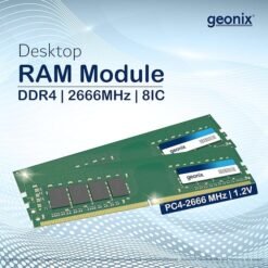 Geonix 4GB DDR4 Desktop RAM 2666 Mhz, 5 Years Warranty Visit the GEONIX Store
