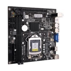 Alternative view of ZEBRONICS H61-NVMe Micro-ATX Motherboard for LGA 1155 Socket, Supports Intel 2nd & 3rd Generation Processors, M.2 Slot, 5.1 Audio, DDR3 1600 MHz, Ports (RJ45 | SATA | USB | HDMI)