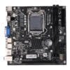 ZEBRONICS H61-NVMe Micro-ATX Motherboard for LGA 1155 Socket, Supports Intel 2nd & 3rd Generation Processors, M.2 Slot, 5.1 Audio, DDR3 1600 MHz, Ports (RJ45 | SATA | USB | HDMI)