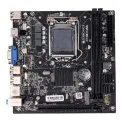 ZEBRONICS H61-NVMe Micro-ATX Motherboard for LGA 1155 Socket, Supports Intel 2nd & 3rd Generation Processors, M.2 Slot, 5.1 Audio, DDR3 1600 MHz, Ports (RJ45 | SATA | USB | HDMI)