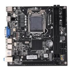 ZEBRONICS H61-NVMe Micro-ATX Motherboard for LGA 1155 Socket, Supports Intel 2nd & 3rd Generation Processors, M.2 Slot, 5.1 Audio, DDR3 1600 MHz, Ports (RJ45 | SATA | USB | HDMI) Visit the ZEBRONICS Store