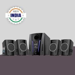 Zebronics ZEB-BT2750RUF Made in India Wireless Bluetooth Multimedia Speaker With Supporting USB, AUX, FM & Remote Control. (60 Watt, 4.1 Channel)