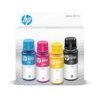 HP GT52 CMY/GT53XL Blk Ink Bottle 4-Pk