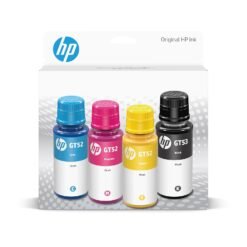 HP GT52 CMY/GT53XL Blk Ink Bottle 4-Pk