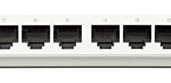 Alternative view of D-LINK DES-1008C 8-Port 10/100 Desktop Switch (White)