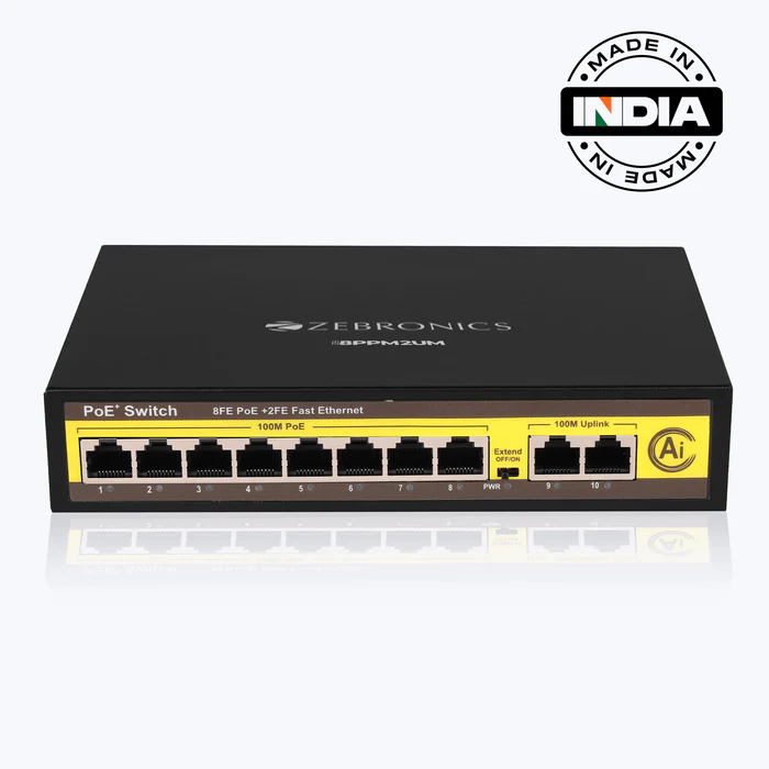 Zebronics ZEB-8PPM2UM 8-Port Switch