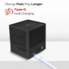 Kube 5W Portable BT 5.3V Speaker With In-Built Mic- Black (LBS-702) - Image 4