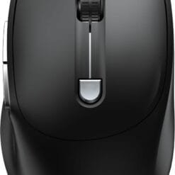 HP M090 Wireless Mouse with 2.4GHz USB Receiver | 1600 DPI Optical Tracking, Compact & Ambidextrous Design, Black