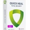 Quick Heal Total Security - 2 Users, 1 Year (Physical Box) | Advanced Antivirus, Ransomware Protection & Safe Banking