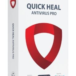 Quick Heal Antivirus Pro (Latest Version) - 3 Users, 1 Year | Essential PC Protection, Anti-Spyware & Web Security (Physical Box)