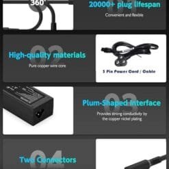 Alternative view of PROCARE Laptop Charging Adapter Compatible for Hp