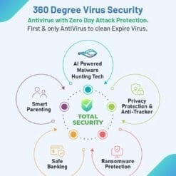 Alternative view of Quick Heal Total Security - 2 Users, 1 Year (Physical Box) | Advanced Antivirus, Ransomware Protection & Safe Banking