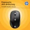 HP M090 Wireless Mouse with 2.4GHz USB Receiver | 1600 DPI Optical Tracking, Compact & Ambidextrous Design, Black - Image 3