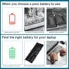 Lapcare G580 6-Cell Laptop Battery for Lenovo IdeaPad G480, G485, G585, Y480, Z580 | 11.1V 4000mAh (LVOBT6C4235) - Image 4