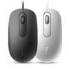 RAPOO N100 Wired USB Mouse, 3 yr Warranty, 1600 DPI Optical Tracking, Ambidextrous PC/Mac/Laptop - Black - Image 4