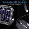 Zebronics Gaming Keyboard and Mouse - Image 3