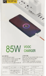 Alternative view of realme 85W Super VOOC Battery Safety Charger with Adaptor and Type-c Data Cable