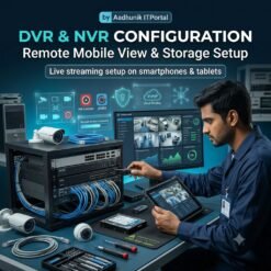DVR NVR configuration service by Aadhunik ITPortal