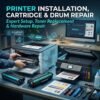 Printer installation and repair service by Aadhunik ITPortal