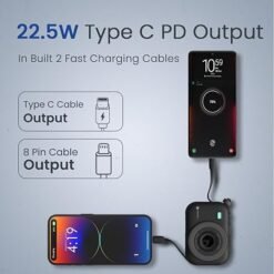 Alternative view of Portronics Luxcell MagClick 10k 10000 mAh 15W Magnetic Wireless