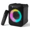 Portronics Apollo One 20W Bluetooth Portable Speaker With Wireless Karaoke Mic 20 W Bluetooth Speaker (Black, Stereo Channel)