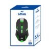 Ant GM 46 Wired Right Handed Optical  Gaming Mouse (USB 2.0, Black) - Image 5
